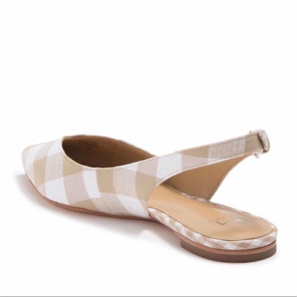 Marc Fisher | Samera slingback flat | tan/white - Picture 2 of 8